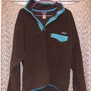 Patagonia pullover with snaps
